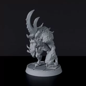 Miniature of demons warriors Rotlings -  Demonic Kingdom dedicated set for Bloodfields tabletop wargame