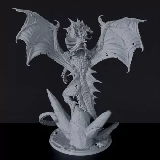 Everdark Elves - Dark Lord on Dragon