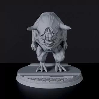 Futuristic miniature of orc beast - Pinkorr ver.2 for sci-fi tabletop army