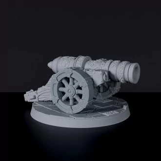 Dedicated set for Bloodfields Mercenaries army - fantasy miniature of warmachine Cannon