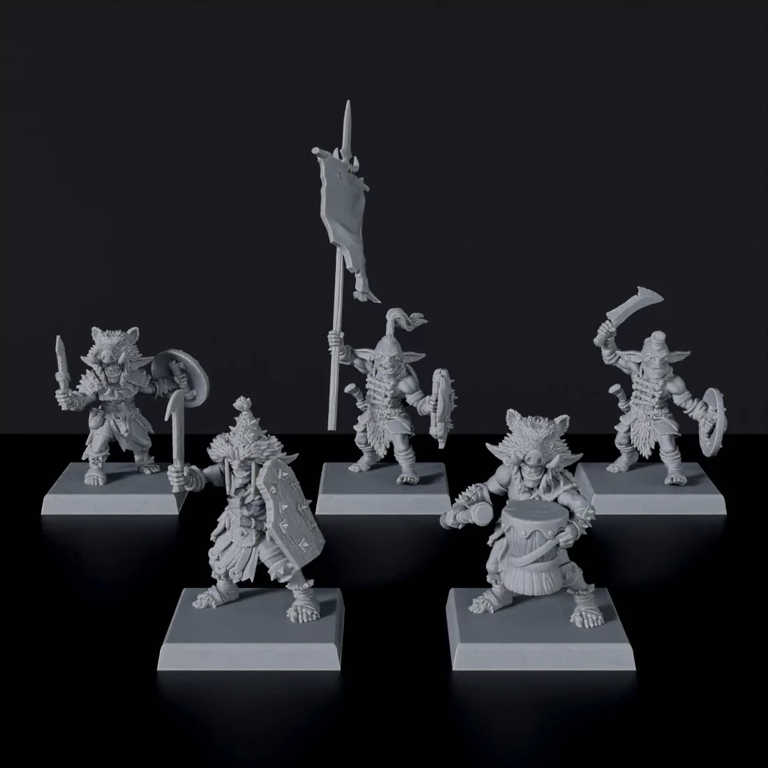 Midnight Goblins - Goblin Skirmisher Swordsman Unit