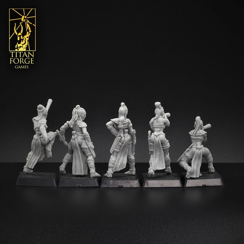Orcs Set! fine detail resin printed miniature 28mm scale