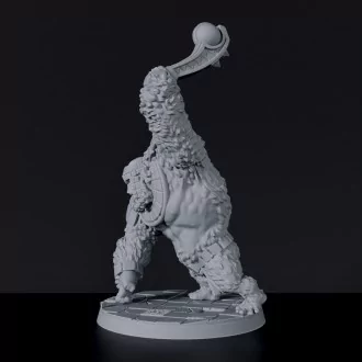 Miniature of Heir of Kong amazon monster beast - dedicated set for Jurassic Amazons army