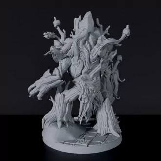 Fantasy miniature of forest elf spirit beast Bramblehive - dedicated set to army for Bloodfields