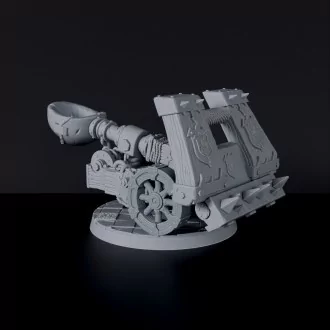 Dedicated set for Bloodfields Mercenaries army - fantasy miniature of warmachine Catapult