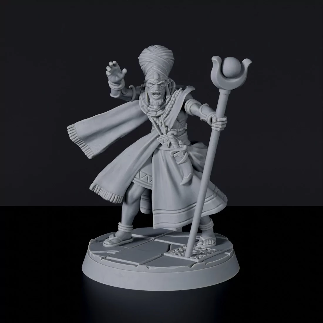 House of Magic Wizards, Tabletop DnD RPG Wargames Fantasy Mage Warrior  Miniature