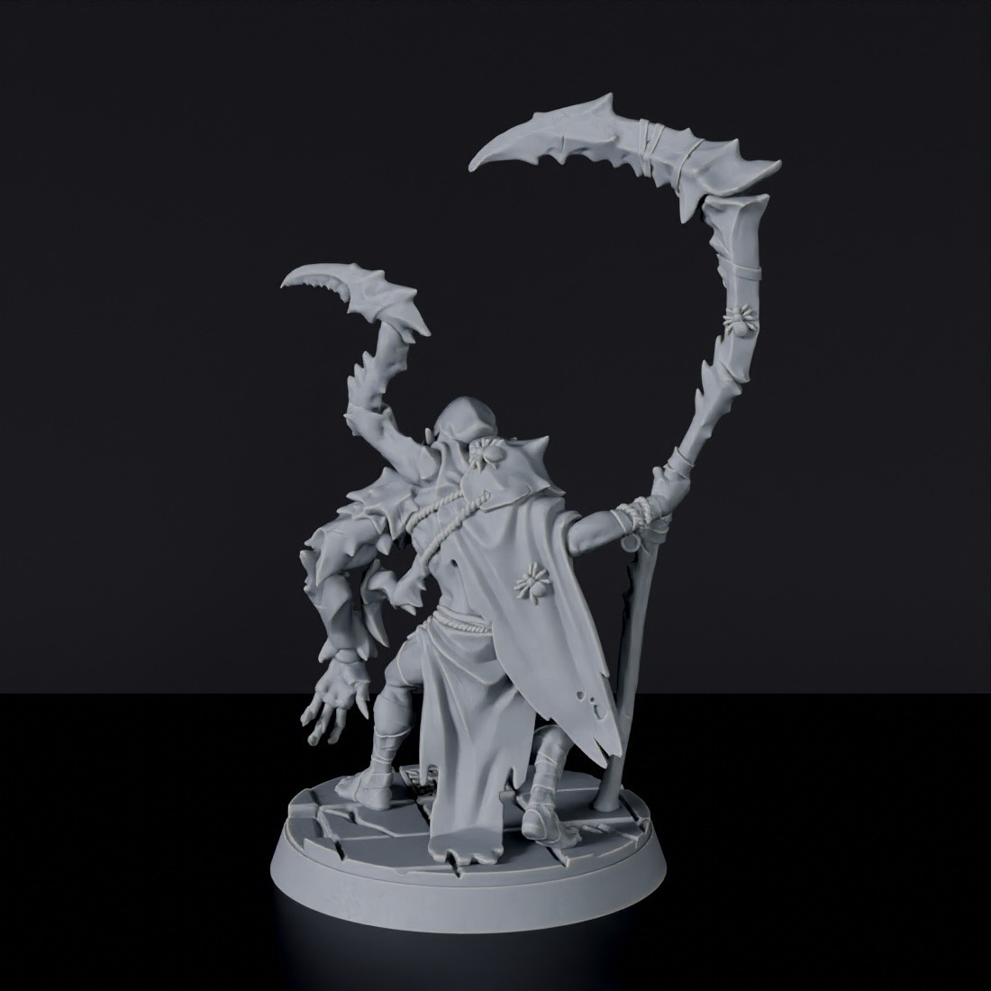 Grash Veno'Sar - elf magic shaman fantasy miniatures - Everdark Elves