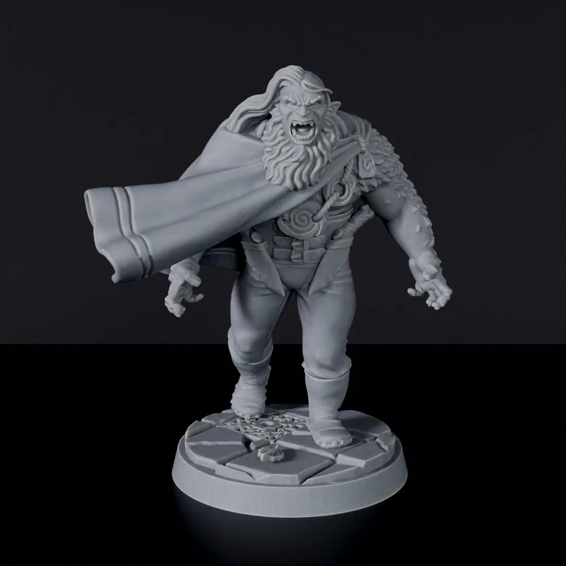 Druid Miniature, D&D, RPG Tabletop, Dungeons and Dragons