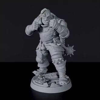 Half-Orc Male Fighter